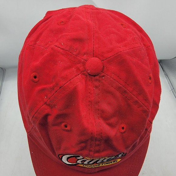 Raising Canes One Love Hat Adult Chicken Trucker Ball Cap Snapback Baseball Red - Picture 6 of 9